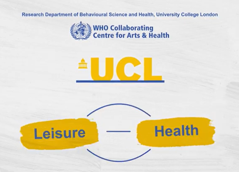 Image linking leisure and health