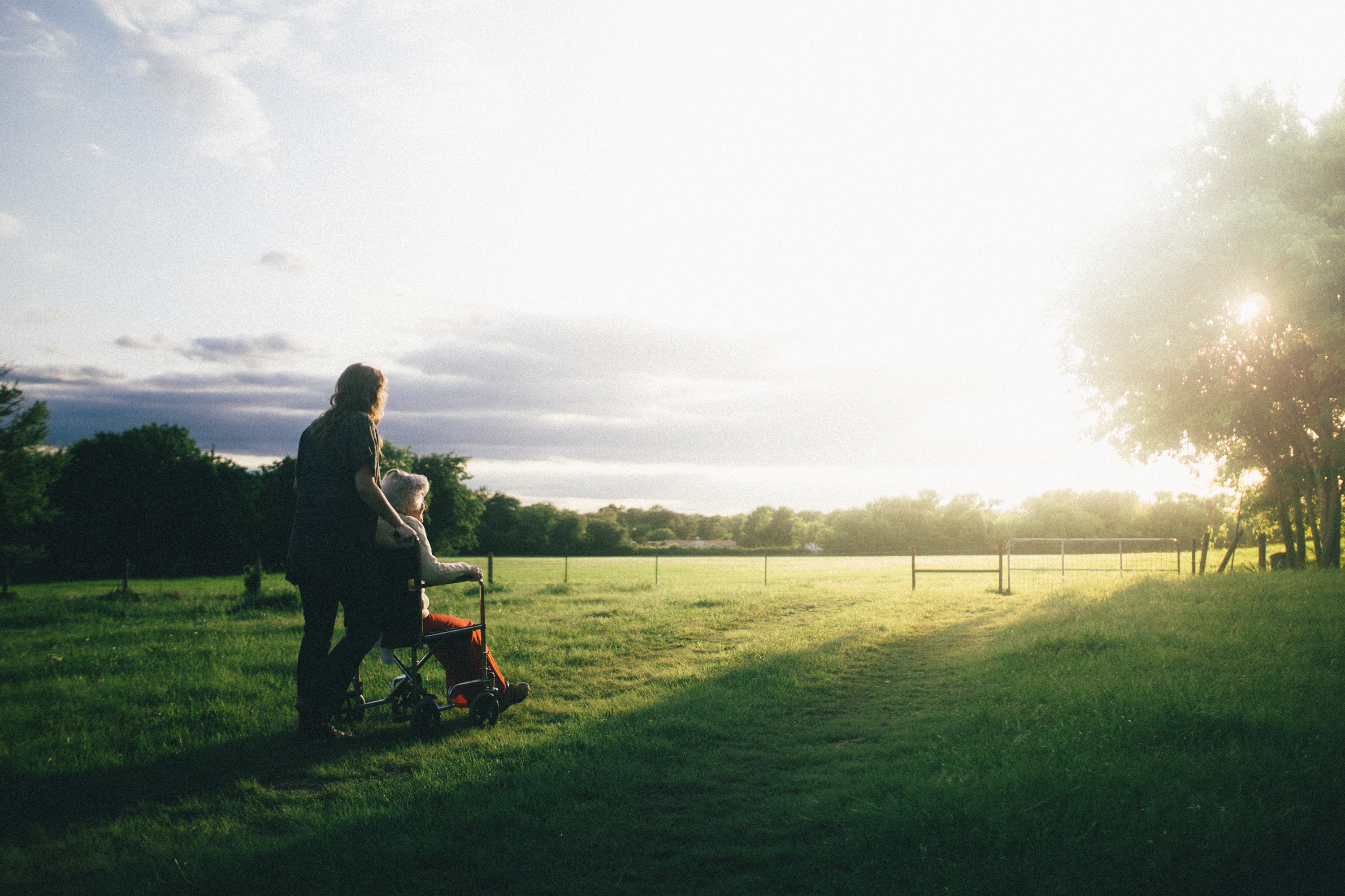 Residential care in the garden